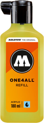 Molotow Refill One4All 180 ml #220 neongelb fluoreszierend