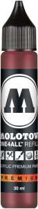 Molotow Nachfüllflasche ONE4ALL ACRYLIC 30ml, Nr. 086, burgundrot