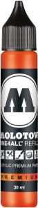 Molotow Nachfüllflasche ONE4ALL ACRYLIC 30ml, Nr. 218, neonorange