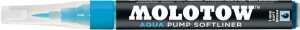 Molotow AQUA Pump Softliner 1mm, Nr. 012, cyan