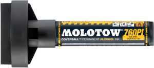 Molotow COVERSALL Marker 760PI Masterpiece 60mm, signalschwarz
