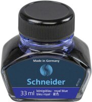 Schneider Tintenfass 33 ml königsblau, mit...