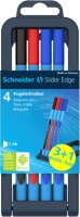 Schneider Kugelschreiber Slider Edge XB Karton-Etui 4...