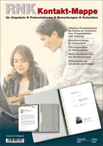 RNK Kontaktmappe 31x22cm weiß 4002871296106