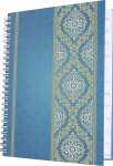 RNK Notizbuch mit Register A-Z A5 Blue Orient 48Bl