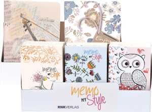 RNK Notizbuch Display 80St 64 Seiten 8x13cm und 11x17cm