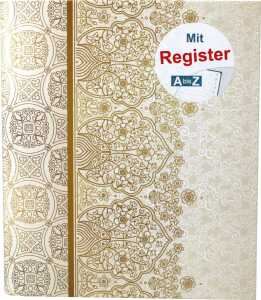 RNK Ringbuch Alhambra für A5 mit Register A-Z & 4 Ring-Mechanik