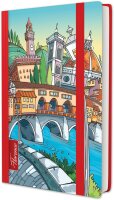 RNK Notizbuch Florence 9x14,3cm liniert 100Bl