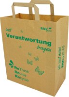 RNK Papiertragetasche 320x150x430mm bedruckt...