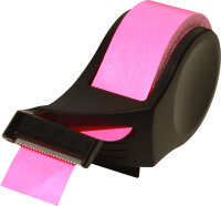 RNK Haftnotizrollen, 19mmx10 m, im Abroller, neonpink