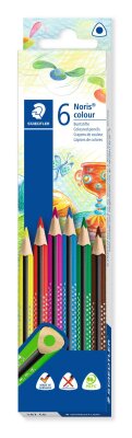 Staedtler Buntstift Noris colour 6  100% PEFC