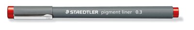 Staedtler pigment liner 0,3mm rot