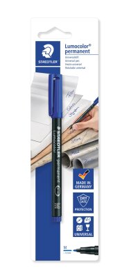 Staedtler Folienstift Lumocolor M perm bl BK