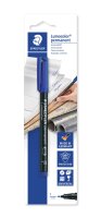 Staedtler Folienstift Lumocolor F perm bl BK