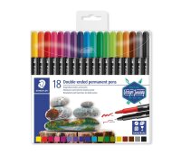 Staedtler Fasermaler D.spitze permanent 18ST