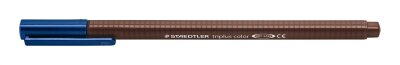 Staedtler Fasermaler tripl.col rPP tabakbraun