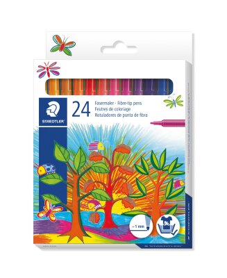 Staedtler Fasermaler 24ST Kartonetui