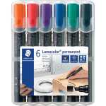 Staedtler Marker Lumocolor permanent 6St Box 4007817337288