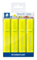 Staedtler Textmarker Textsurfer clas 4St gelb