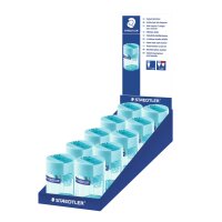 Staedtler Doppelspitzdose rund, cyan