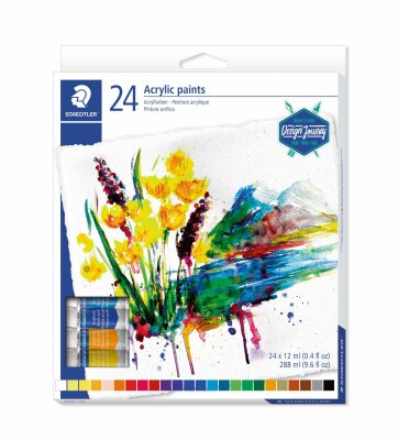 Staedtler Acrylfarben Tuben 24ST