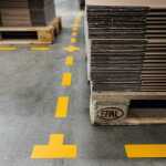 Durable Stellplatzmarkierung X gb 10St 150x0,7x150 mm