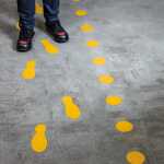 Durable Stellplatzmarkierung Punkt gb 10St 100x0,7mm