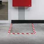 Durable Bodenmarkierungsband rt/ws DURALINE STRONG 50mmx30m