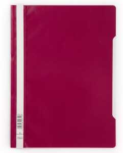 Durable Schnellhefter A4 PP d.rt 25St transp. Vorderdeckel