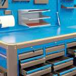 Durable Sortierreck 3tlg A4/Folio gr aus Metall