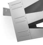 Durable Sortierreck 3tlg A4/Folio gr aus Metall