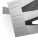 Durable Sortierreck 3tlg A4/Folio gr aus Metall