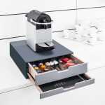 Durable Aufbewahrungsbox Kaffee 2 Schubladen 280x97x356mm