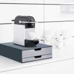 Durable Aufbewahrungsbox Kaffee 2 Schubladen 280x97x356mm