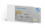 Durable Kreditkartenhülle RFID Secure tr 3ST transparente Front