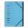 Pagna Ordnungsmappe 12 Fächer 1-12 hellblau