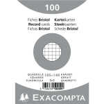 Exacompta Karteikarten A6 kariert weiss 100St 3130630102090
