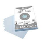 Exacompta Karteikarte A5 kar 100St/Pkg blau
