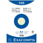 Exacompta Karteikarten A4 blk 100St/Pkg gruen