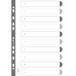 Exacompta Register A4 Karton 10tlg bedrfarbig