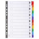 Exacompta Register A4 Manila 12tlg bedr Taben