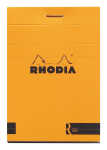 Rhodia Block Rhodia A7 70Bl lin orange