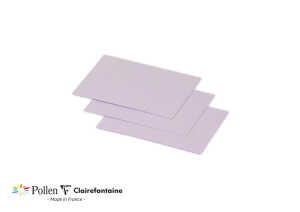 Clairefontaine Karte Mini 70x95 Pollen glyzinienblau