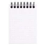 Rhodia Notizblock A7 Doppel dot 80Bl schw