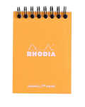 Rhodia Notizblock A7 Doppel dot 80Bl ora