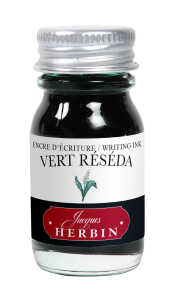 Herbin Tinte f. Füller 10ml resedagrün