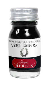 Herbin Tinte f. Füller 10ml empiregrün