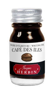Herbin Tinte f. Füller 10ml kaffeebraun