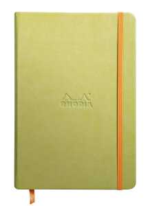 Rhodia Book Rhodiarama A5 96Bl liniert anis