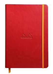 Rhodia Book Rhodiarama A5 96Bl liniert mohn